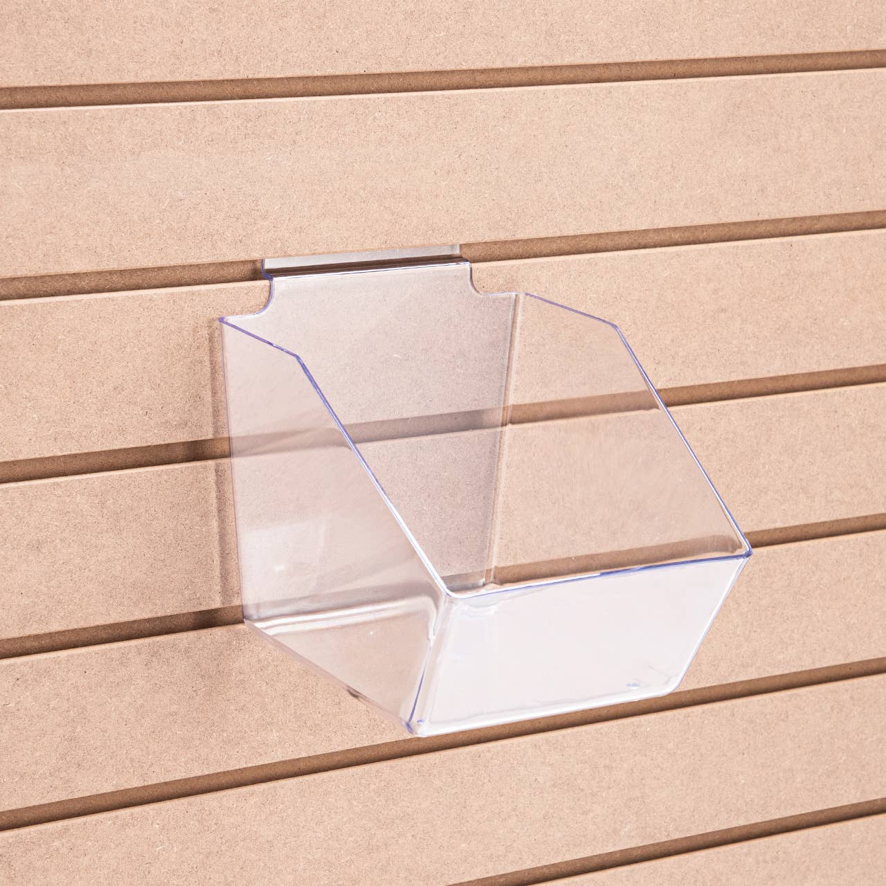 Store Supply Warehouse - 6" X 5 ½" X 7 ½" Clear Plastic Dump Bin