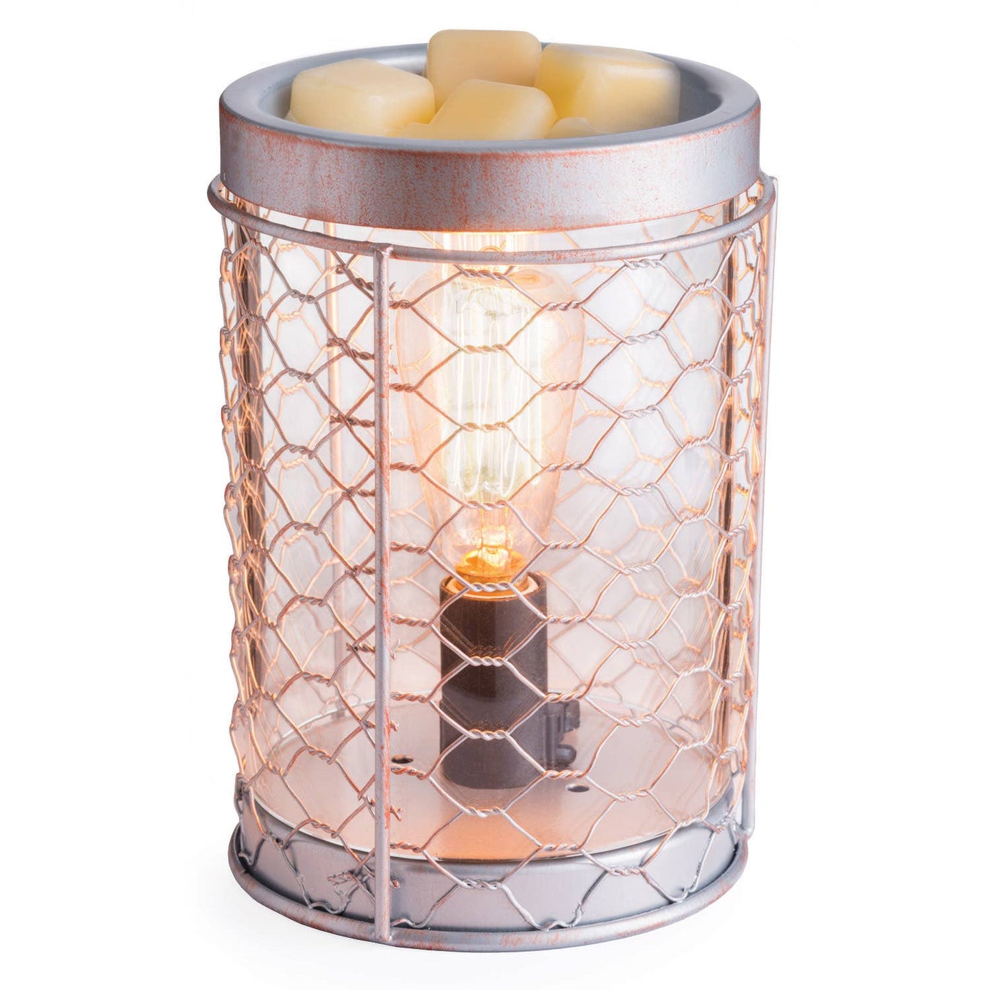 Candle Warmers Etc. - Vintage Bulb Illumination Warmer-Deluxe Chicken Wire
