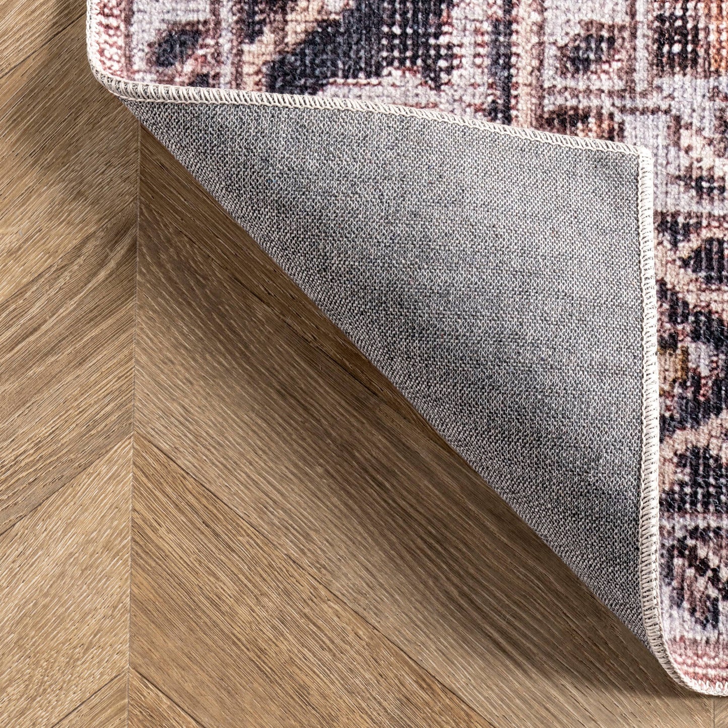 nuLOOM - Sasha Machine Washable Medallion Area Rug