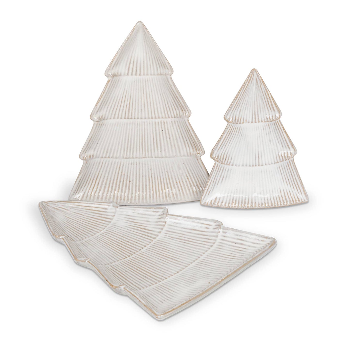 Blossom Bucket & Crossroads Home - Set of 3 Ceramic Tree Dishes