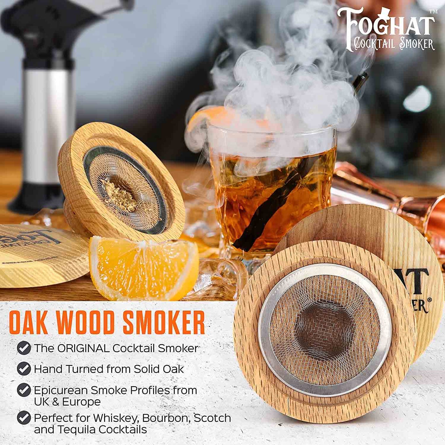 ThousandOaksBarrelCo. - Foghat™ Cocktail Smoking Kit