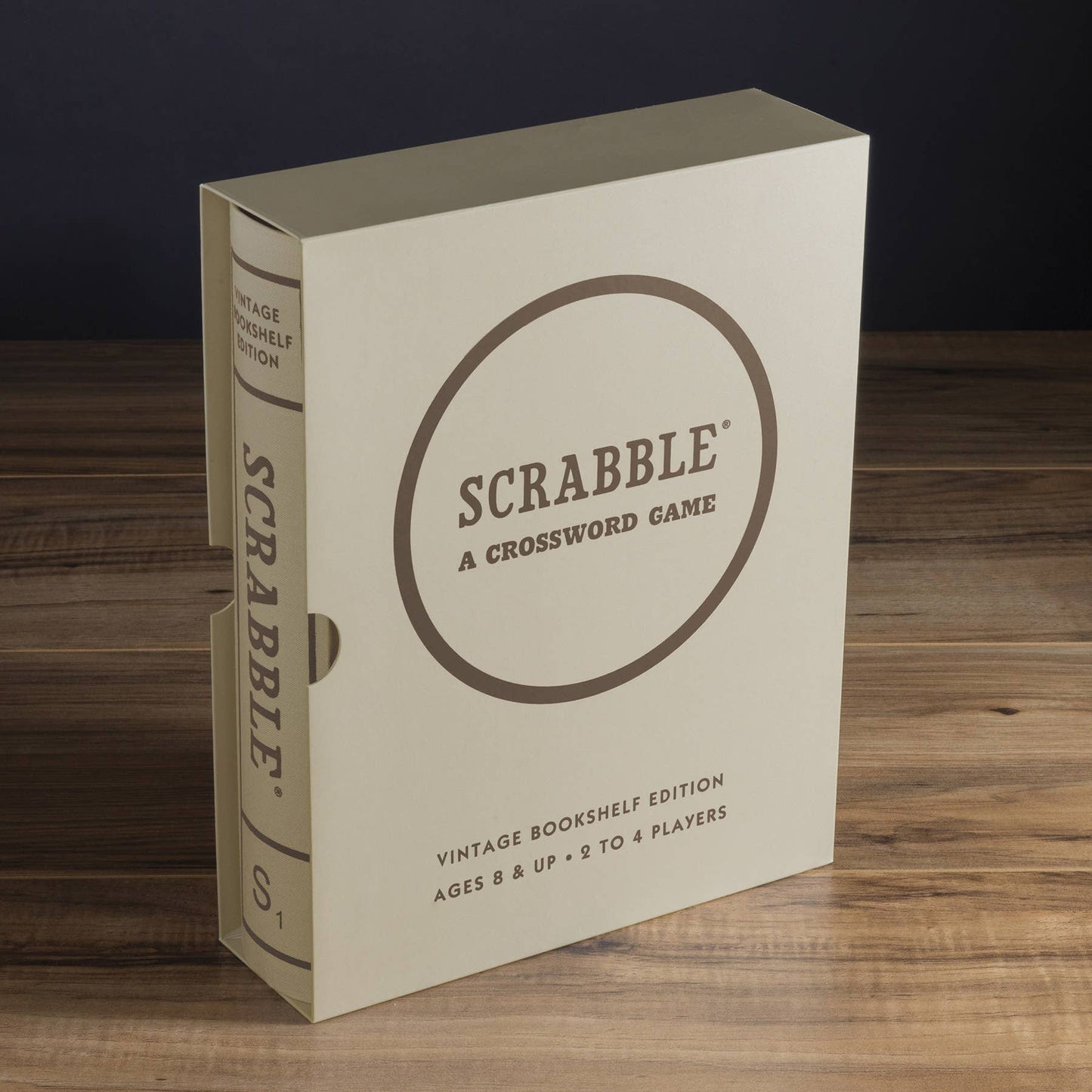 WS Game Company - Scrabble Vintage Bookshelf Edition