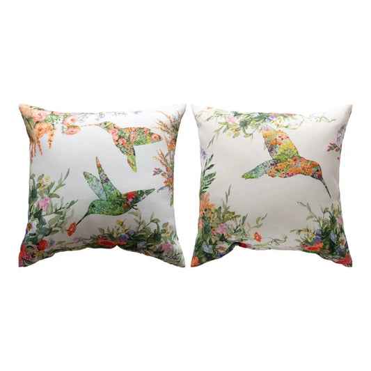 MWW Hummingbird Pillow Set
